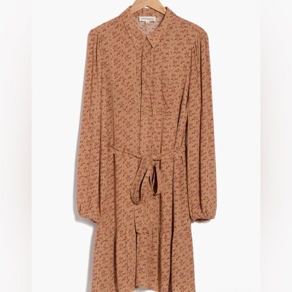 Lucky Brand Long Sleeves Shirt Dress XL - Picture 3 of 4